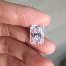 将图片加载到图库查看器，10x14mm Radiant Cut DEF White Loose Moissanite